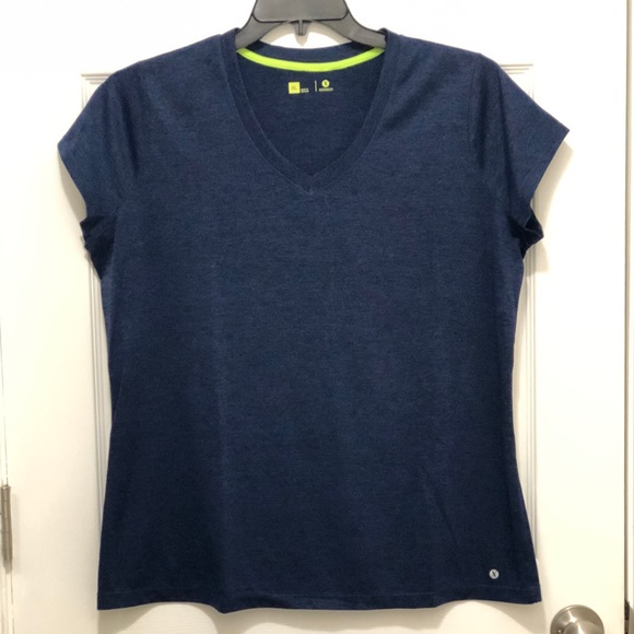 Navy Blue Xersion Performance Tshirt 